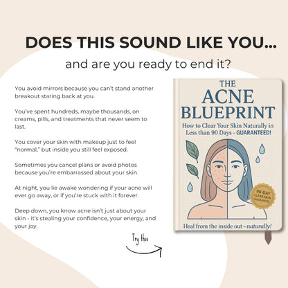 The Acne Blueprint - How to Clear Acne Within 90 Days Without Fancy Products or Potions