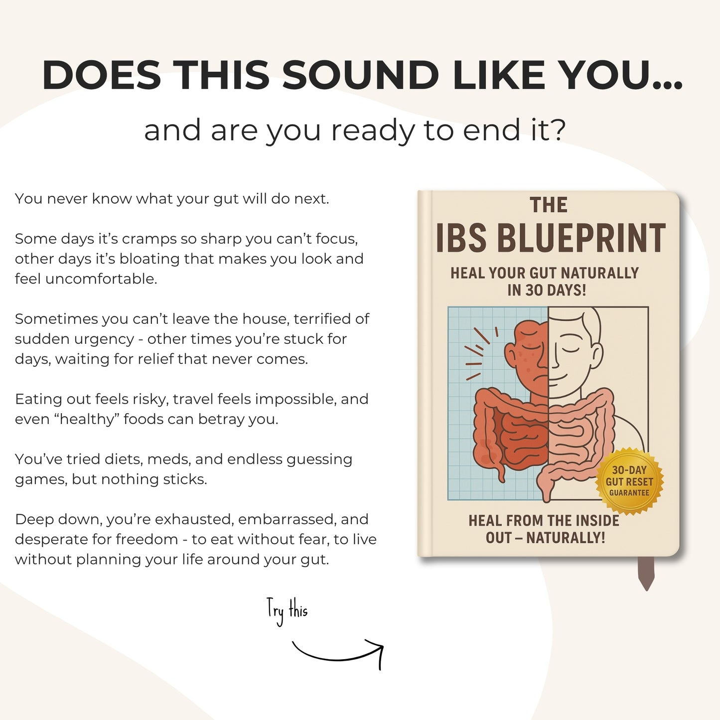 The IBS Blueprint: A 30 Day Natural Final Reset for Your Gut
