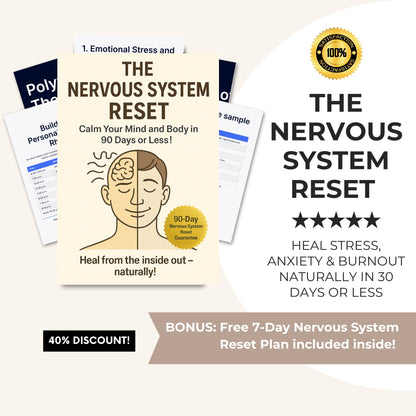 The Nervous System Reset: How to Heal Stress, Anxiety, and Burnout Naturally In 30 Days