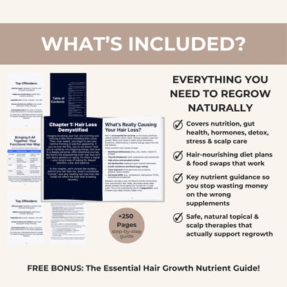 The Hair Regrowth Blueprint: How to Reverse Hair Loss Naturally