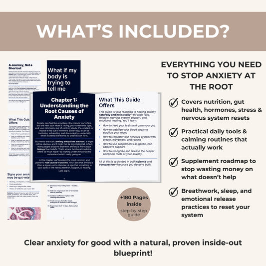 The Anxiety Recovery Blueprint: Heal Anxiety From the Inside Out in Less than 90 Days