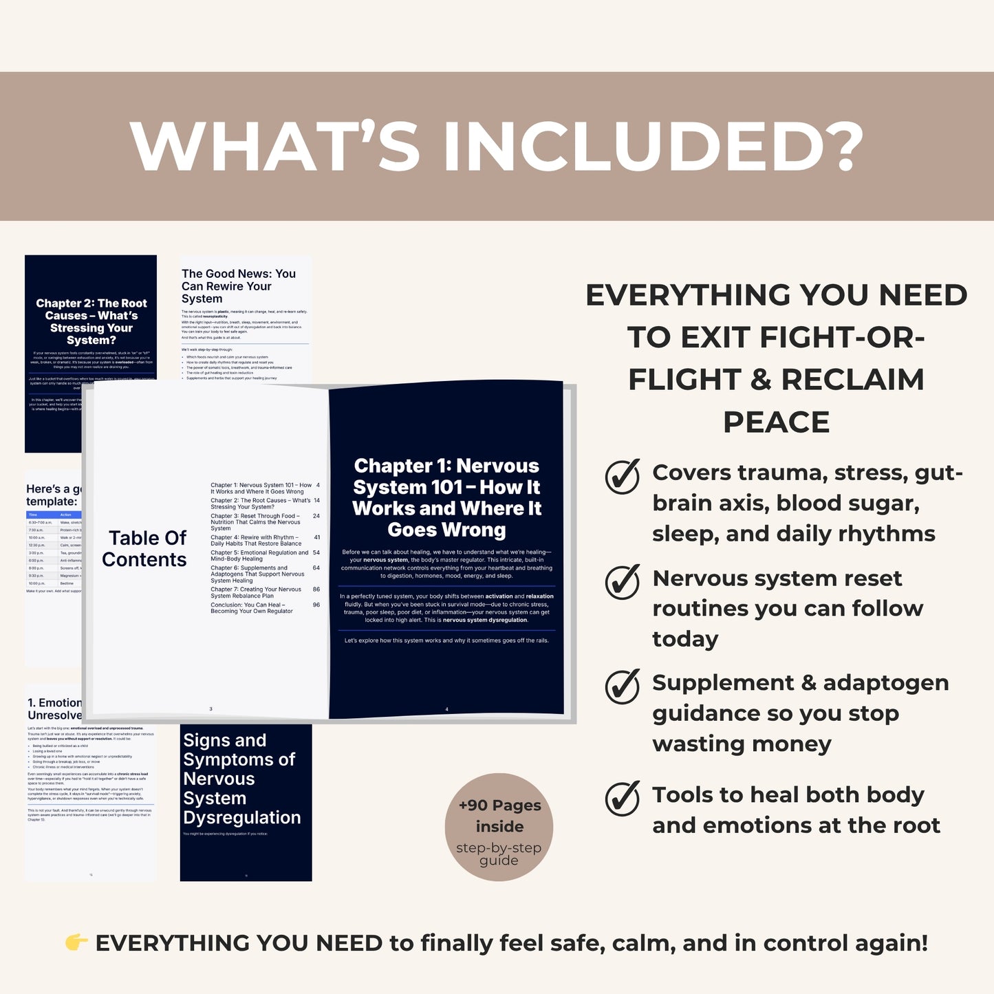 The Nervous System Reset: How to Heal Stress, Anxiety, and Burnout Naturally In 30 Days