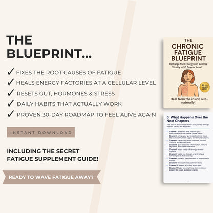 The Chronic Fatigue Recovery Blueprint: 30 Days to Renewed Energy