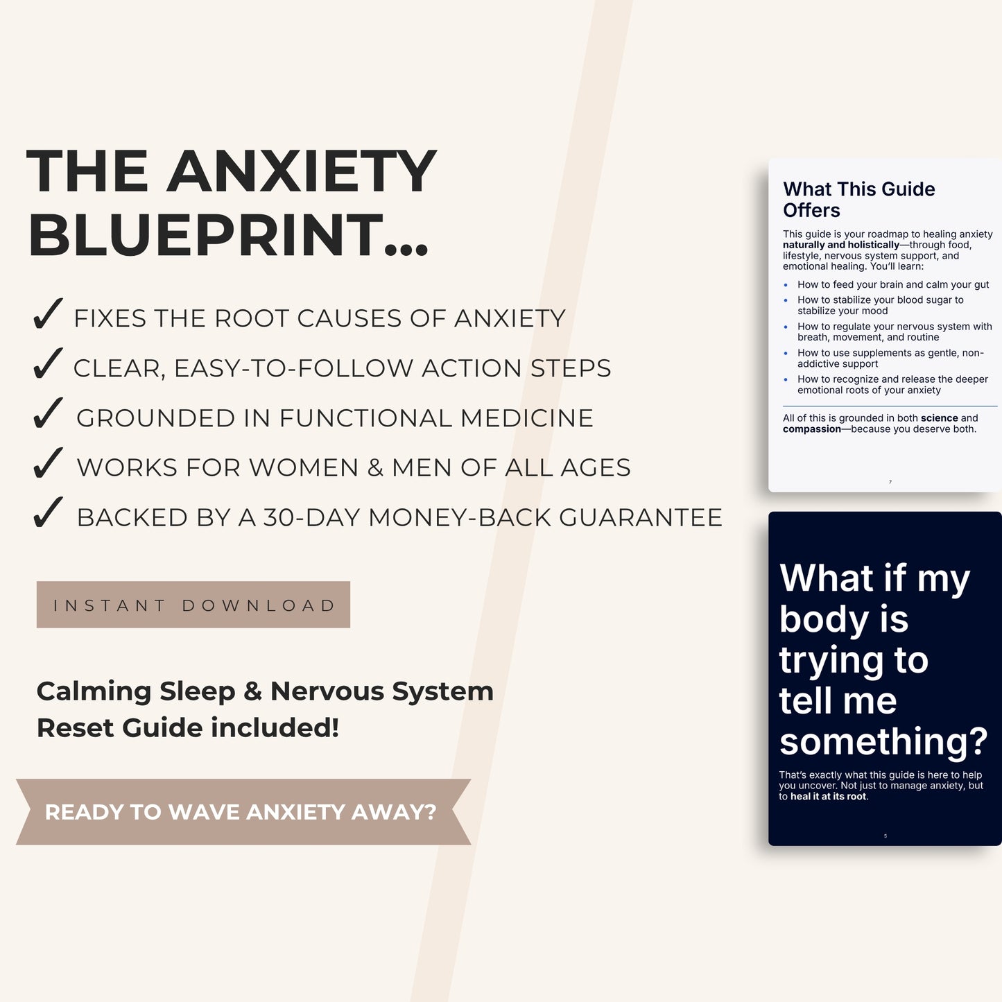 The Anxiety Recovery Blueprint: Heal Anxiety From the Inside Out in Less than 90 Days