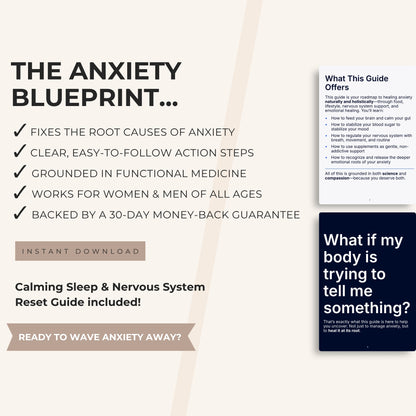 The Anxiety Recovery Blueprint: Heal Anxiety From the Inside Out in Less than 90 Days