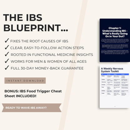 The IBS Blueprint: A 30 Day Natural Final Reset for Your Gut