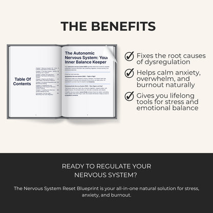 The Nervous System Reset: How to Heal Stress, Anxiety, and Burnout Naturally In 30 Days