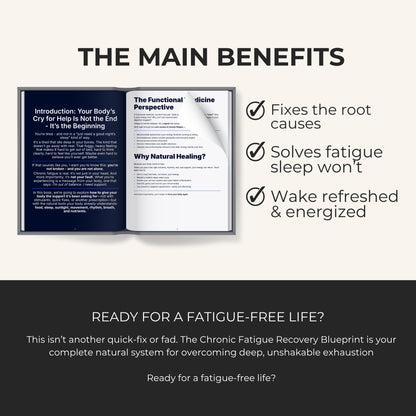 The Chronic Fatigue Recovery Blueprint: 30 Days to Renewed Energy