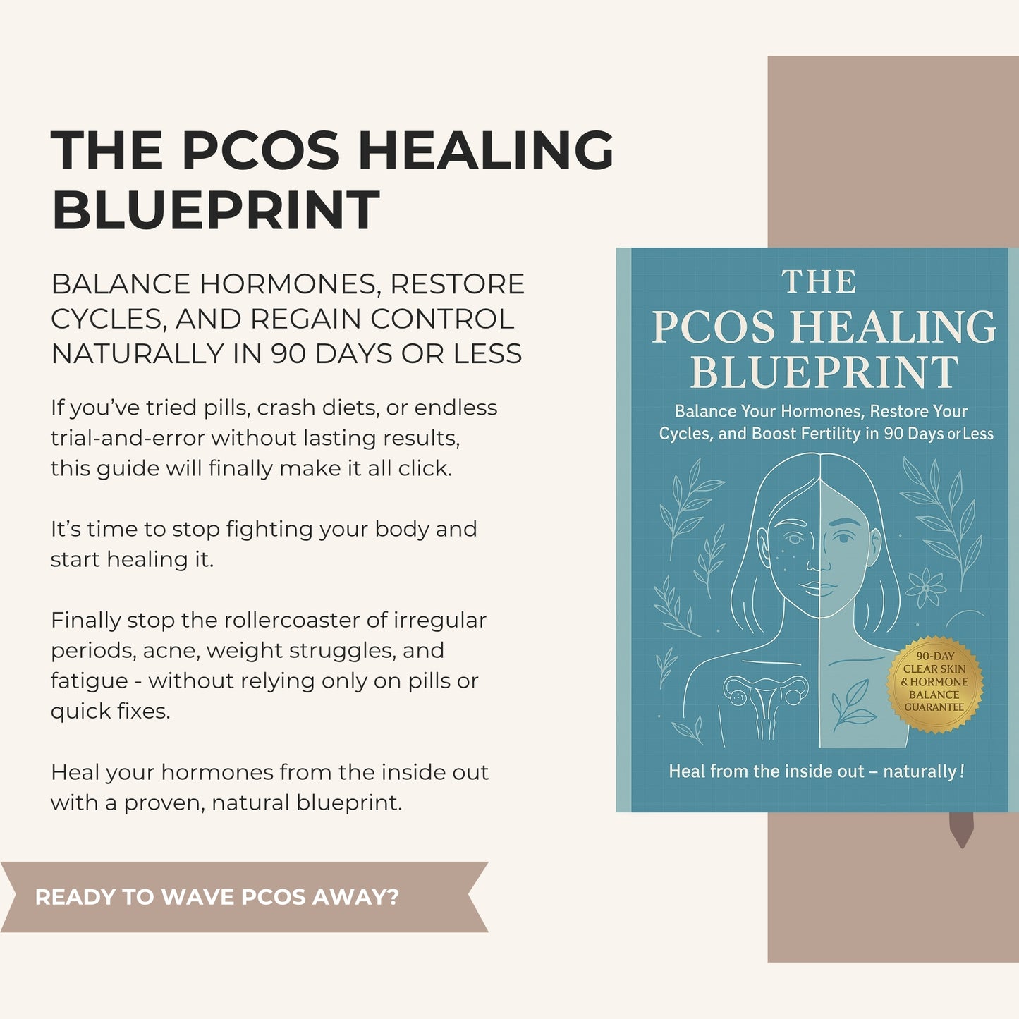 The PCOS Healing Blueprint - Clear you PCOS in Less than 90 Days Naturally