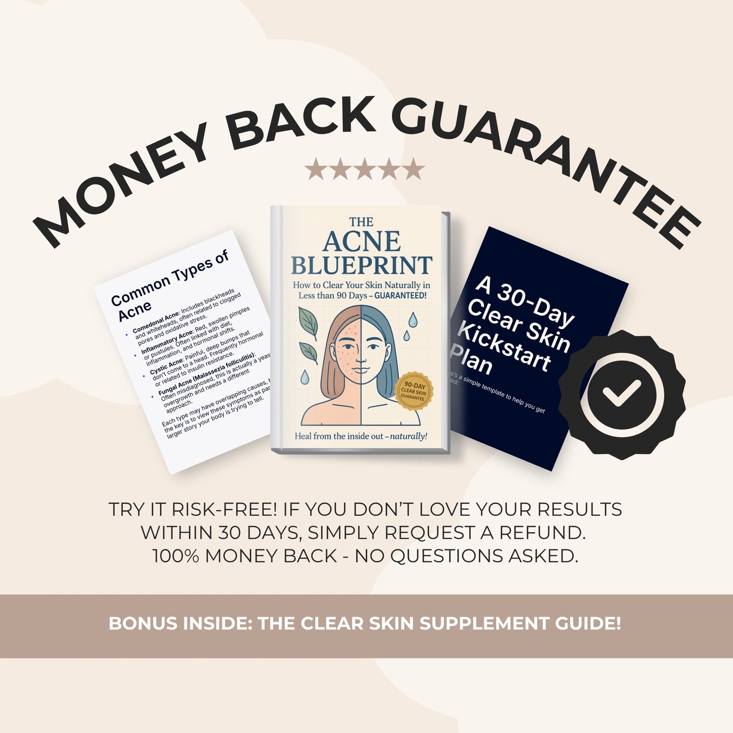 The Acne Blueprint - How to Clear Acne Within 90 Days Without Fancy Products or Potions