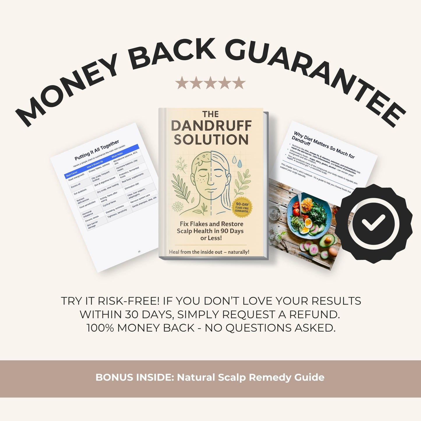 The Dandruff Solution: Heal Your Scalp Naturally in 30 Days or Less