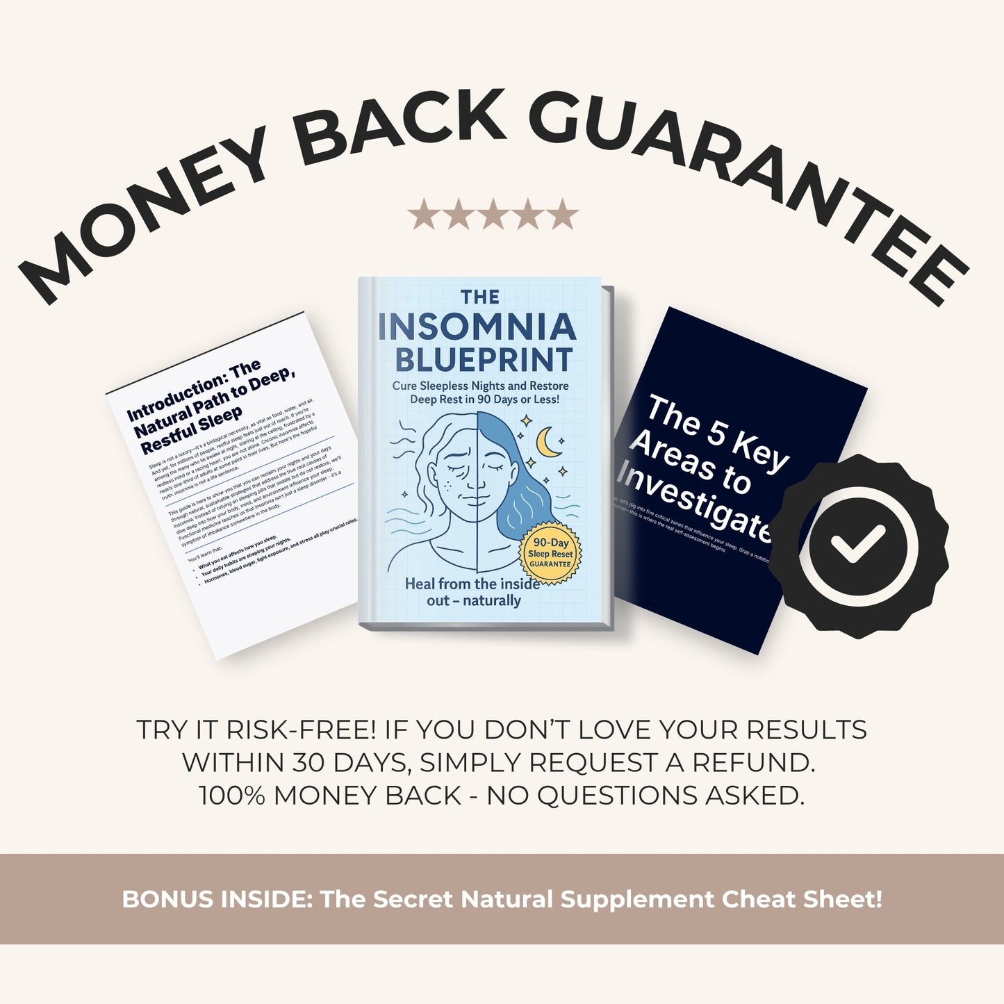 The Insomnia Blueprint - How to Cure Sleepless Nights Naturally in Less than 30 Days