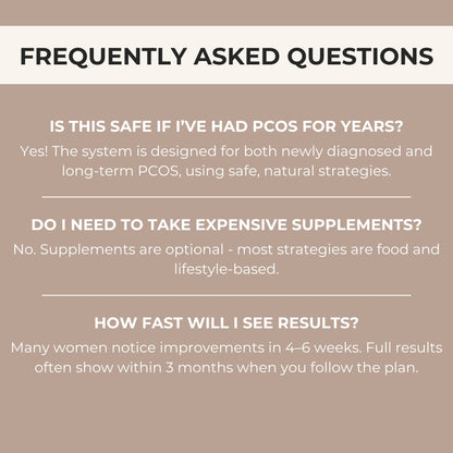 The PCOS Healing Blueprint - Clear you PCOS in Less than 90 Days Naturally