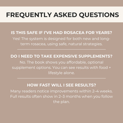 The Rosacea Healing Blueprint: Calm Your Skin From the Inside Out in 90 Days or Less